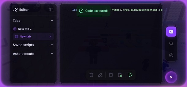 Script Executed